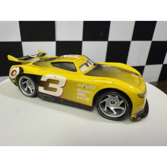 Disney Pixar Cars Carstin “Ace” Dillon #3 Sidewall Shine - Picture 3 of 8